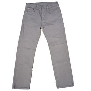 Levi’s 505 Men’s Jeans 30X30 Khaki Beige Tan Straight Leg Denim Fast Shipping!